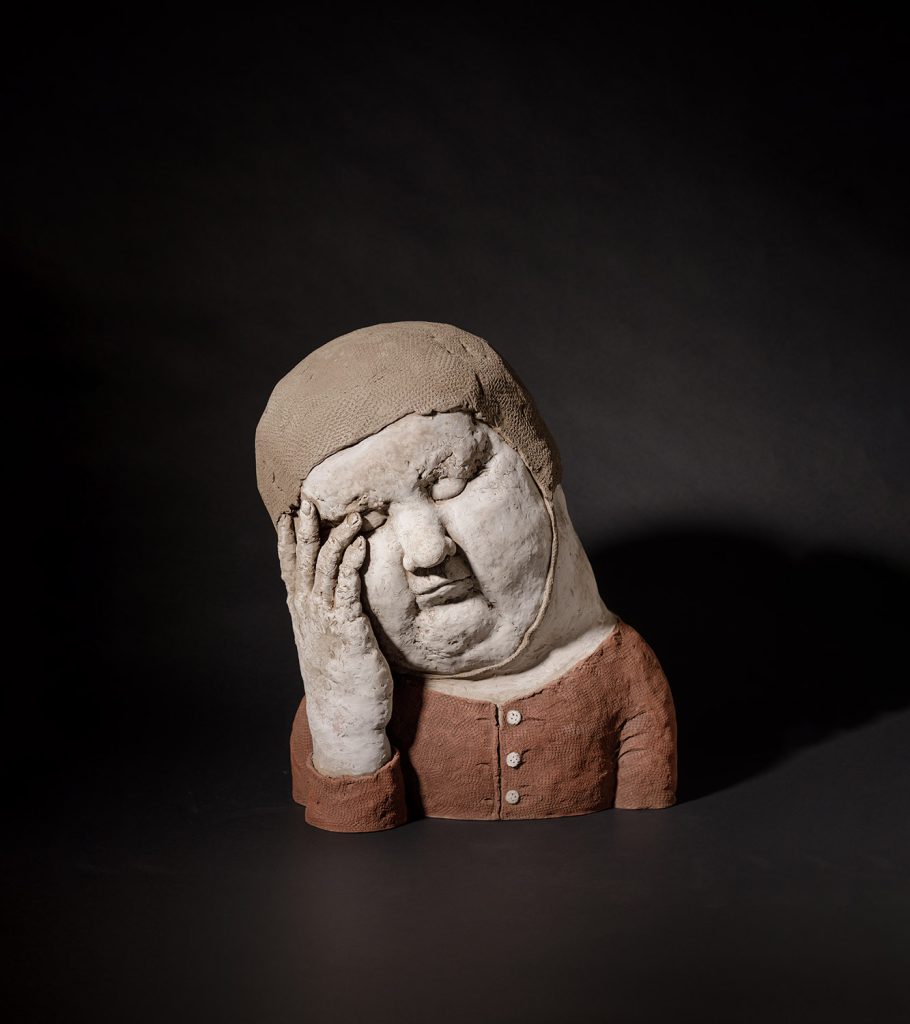 céramique contemporaine - Sophie Favre - sculpture en terre - sculpture céramique