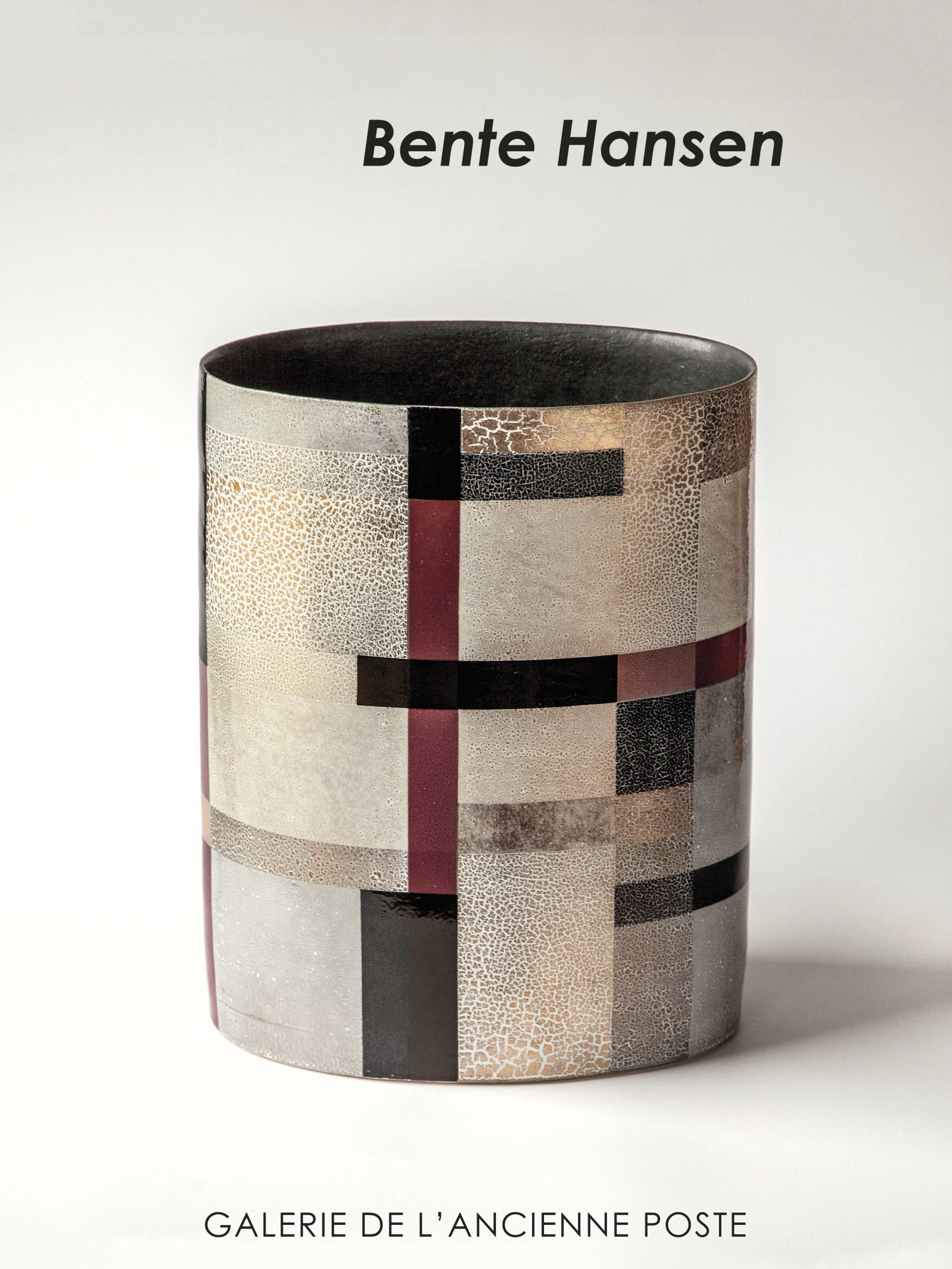 Catalogue de l'exposition Bente Hansen en 2017