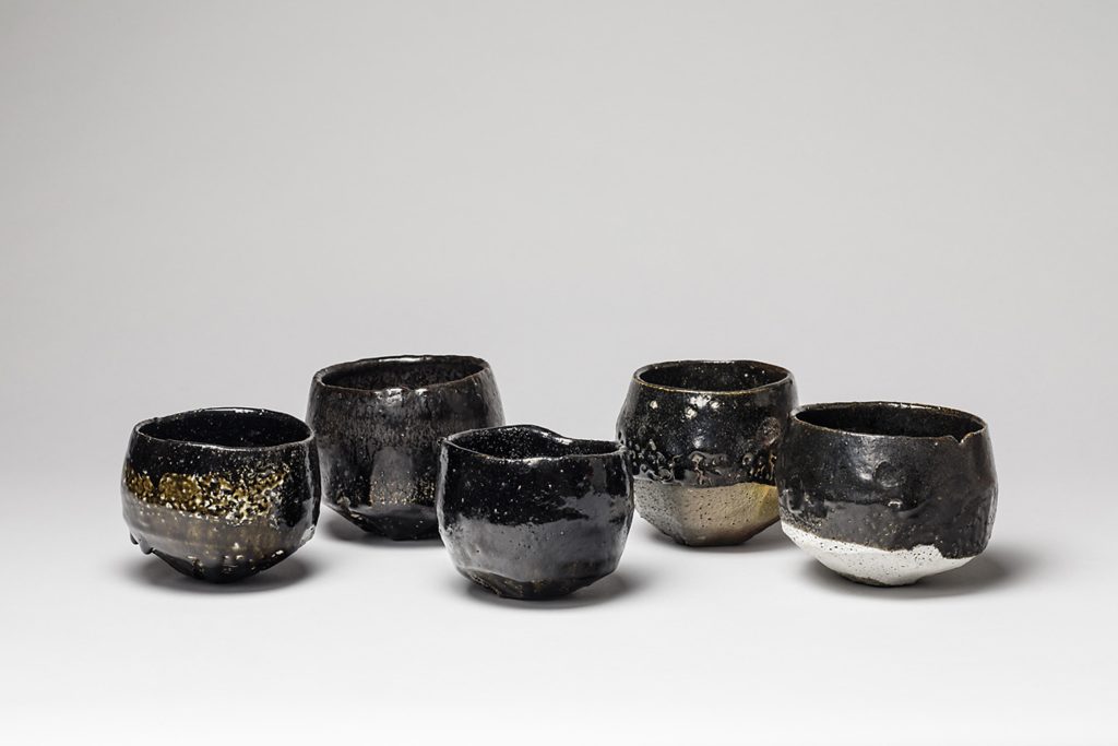 Exposition Camille Virot - céramique Camille Virot - galerie Camille Virot - raku Camille Virot - bols Camille Virot