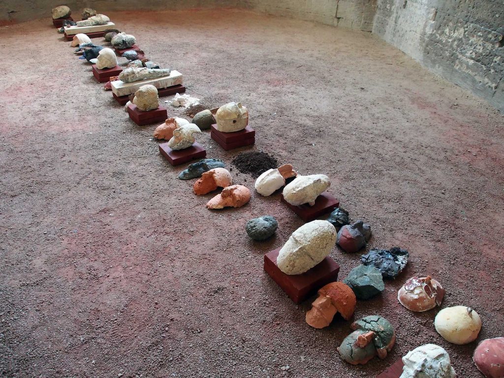 Camille Virot - église des Célestins - exposition sculpture céramique