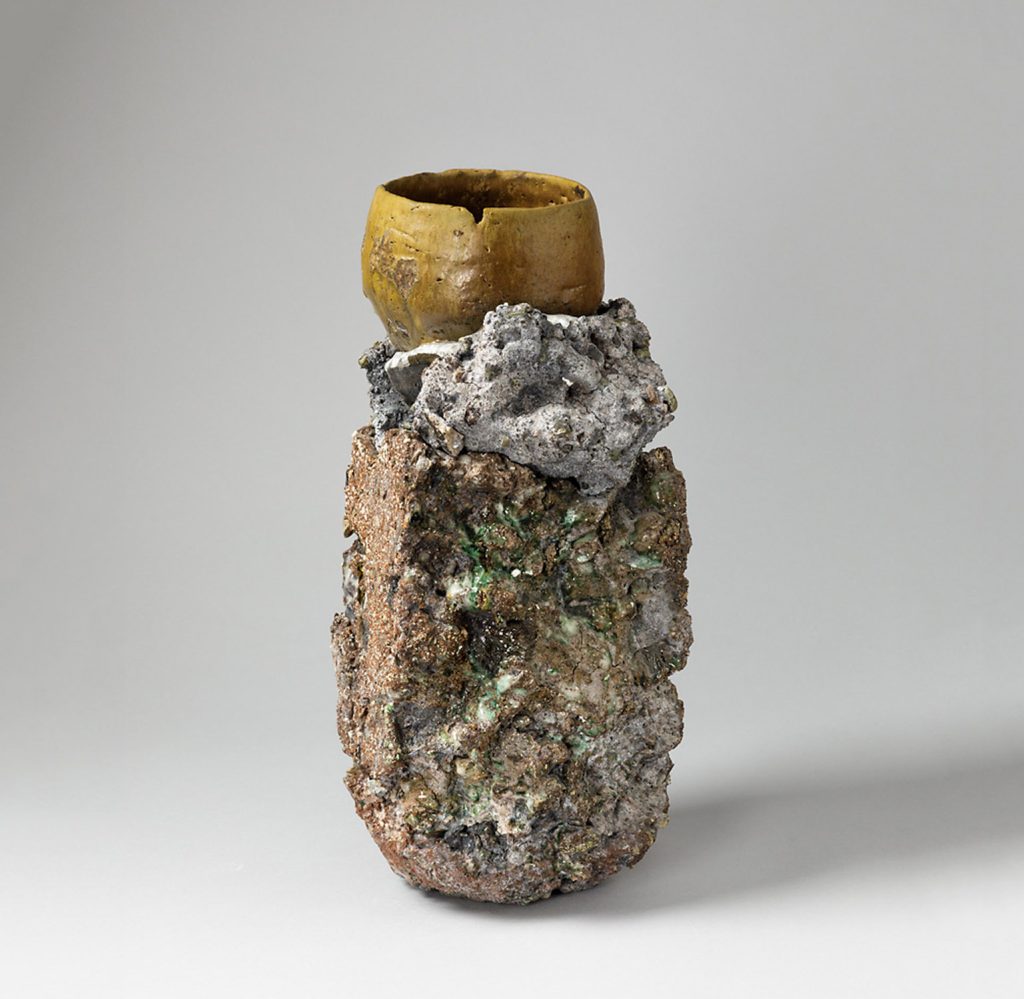 Camille Virot - bol genèse - sculpture céramique - céramique contemporaine -* exposition de céramique contemporaine