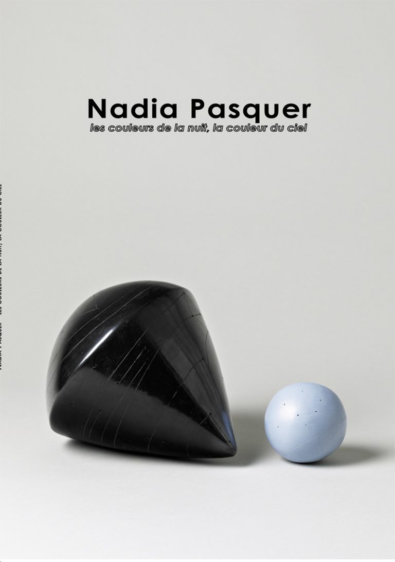 Catalogue de l'exposition Nadia Pasquer en 2019