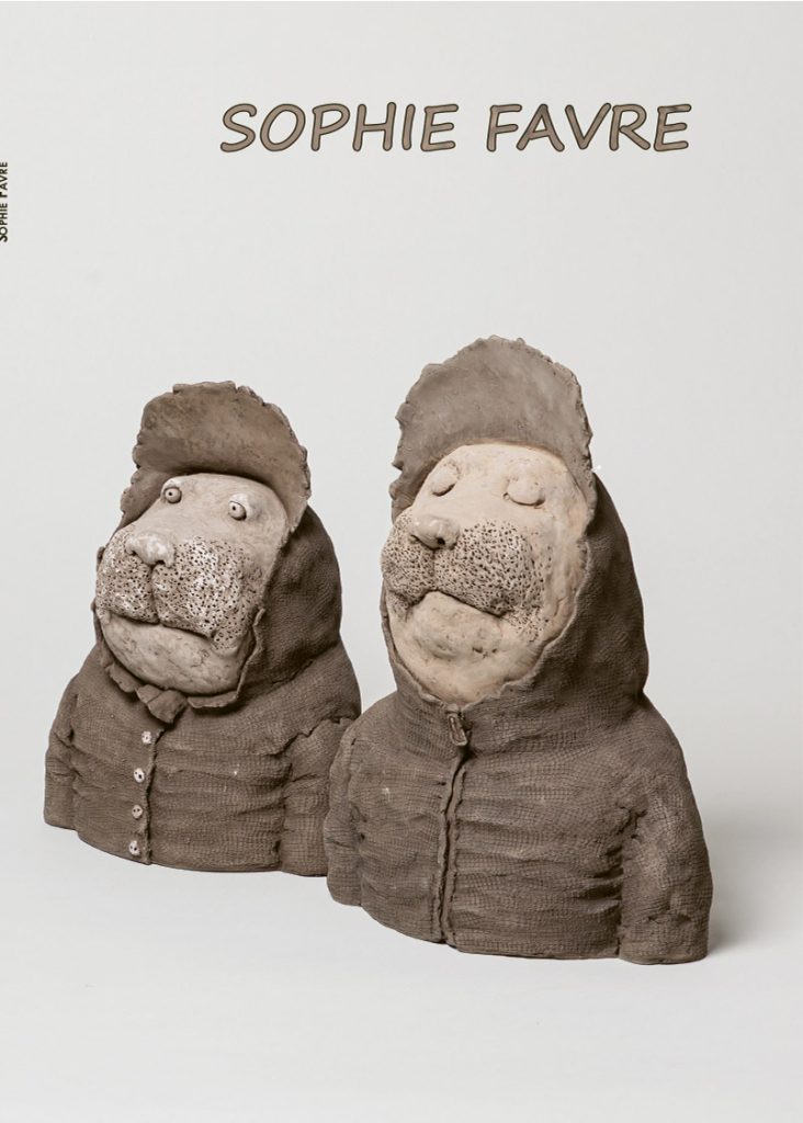 Catalogue de l'exposition Sophie Favre en 2025