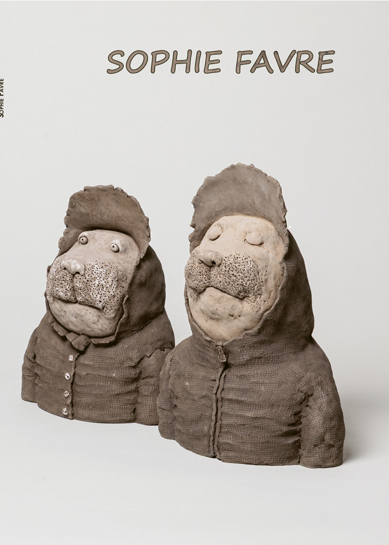 Catalogue de l'exposition Sophie Favre en 2025