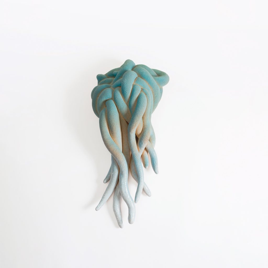 Claire Lindner mural - Galerie de l'Ancienne Poste - ceramic gallery in France