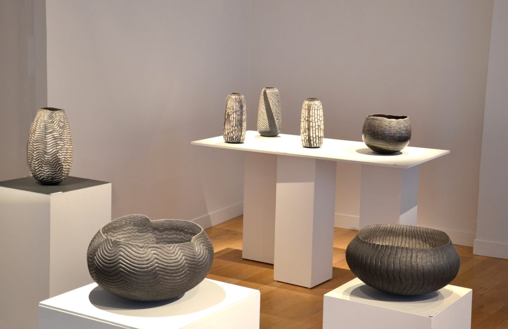 David Roberts - exposition Galerie de l'Ancienne Poste - raku nu