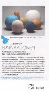 loeil 695 ete 2015 erna aaltonen