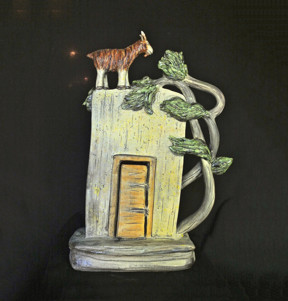 Marie-Pierre Méheust -terre vernissée - sculpture céramique - Galerie de l'Ancienne Poste