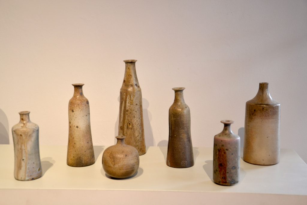 Robert Deblander - grès pyrités - céramique de Puisaye - céramique française