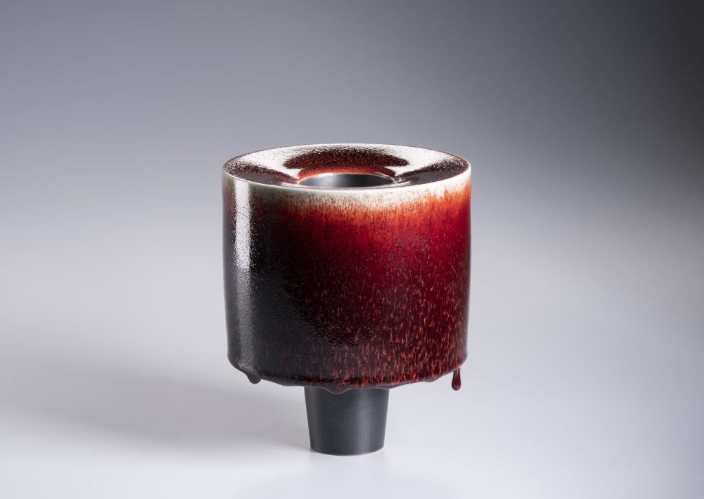 Thomas Bohle - émail sang de bœuf - céramique contemporaine -galerie de l'Ancienne Poste -expo Thomas Bohle