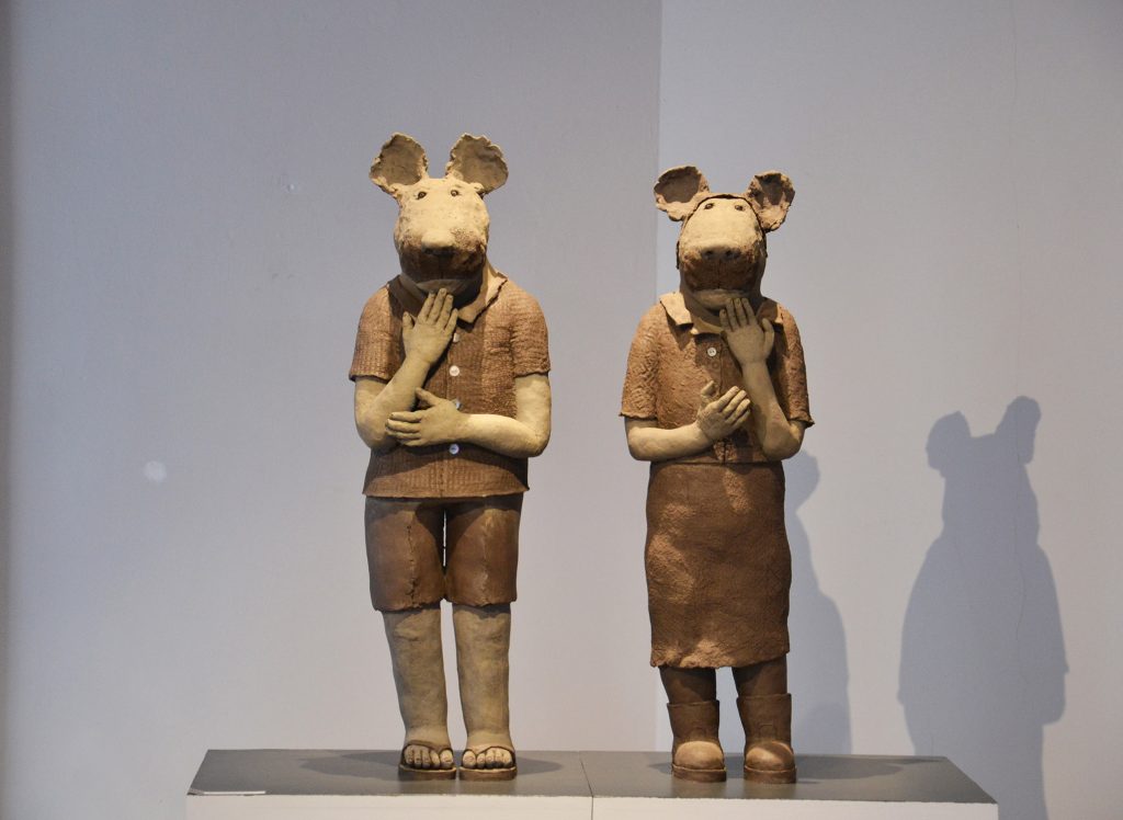 Sophie Favre - Expo Galerie de l'Ancienne Poste - exposition sculpture céramique