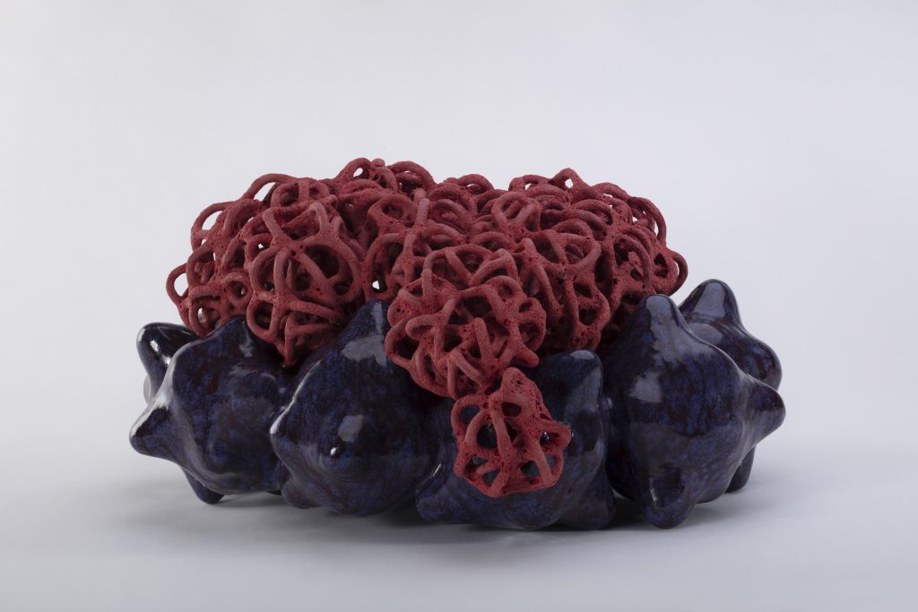 Exposition Tessa Eastman- sculpture céramique - exposition Galerie Ancienne Poste