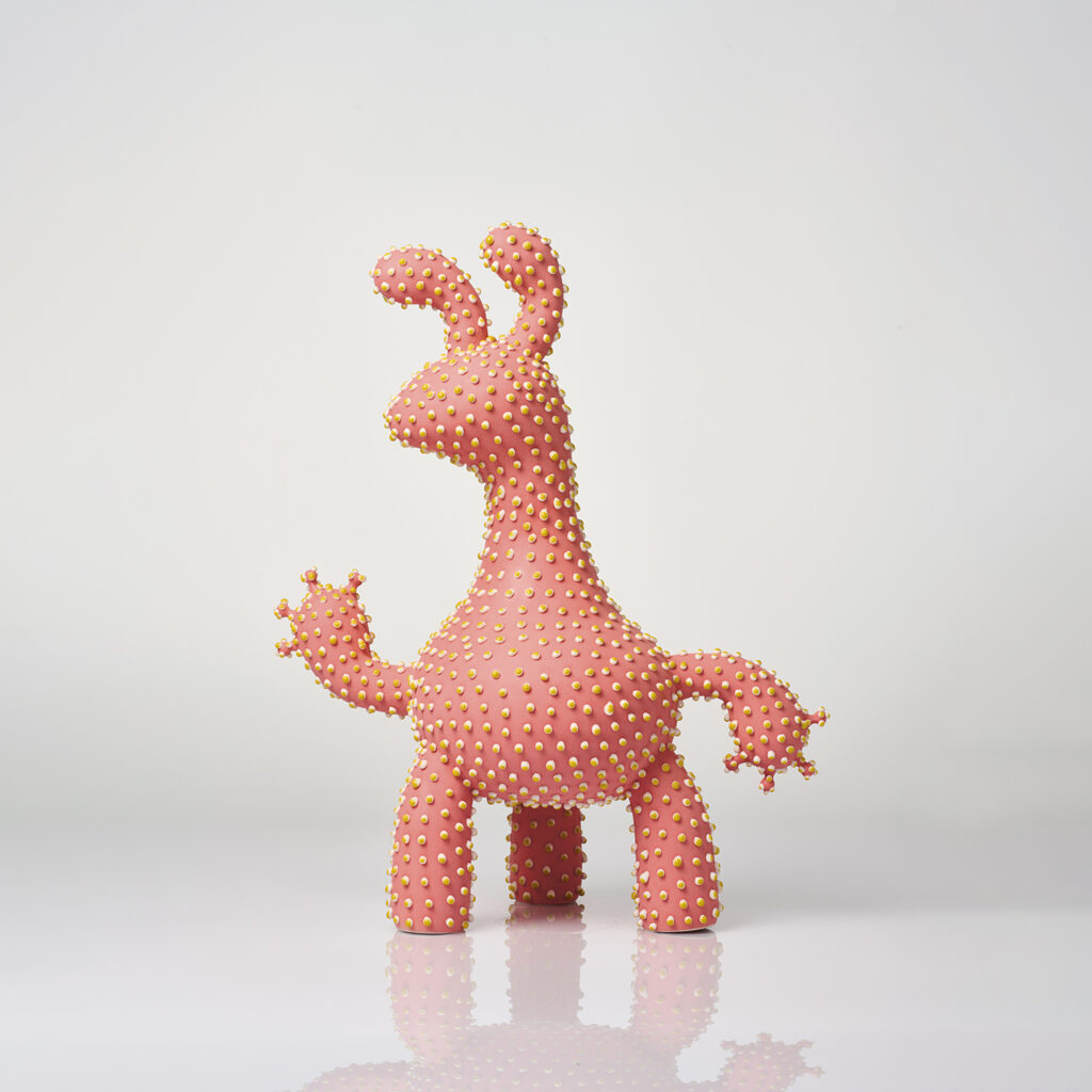 Ahryun Lee - sculptire céramique - exposition céramique - exposition Ahryun Lee - porcelaine émaillée