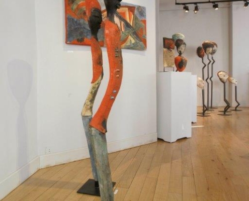 Exposition Etiyé Dimma Poulsen - Galerie de l'Ancienne Poste - céramique contemporaine
