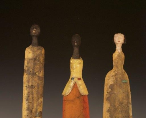exposition Etiyé Dimma Poulsen - Dimma Poulsen en France - sculpture céramique - sculpture raku - céramique contemporaine