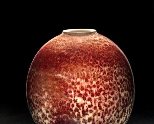 Exposition Pascal Lacroix - Galerie de l'Ancienne Poste - porcelaine - rouge de cuivre