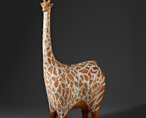 Charlotte Poulsen. Girafe. Galerie de l'Ancienne Poste