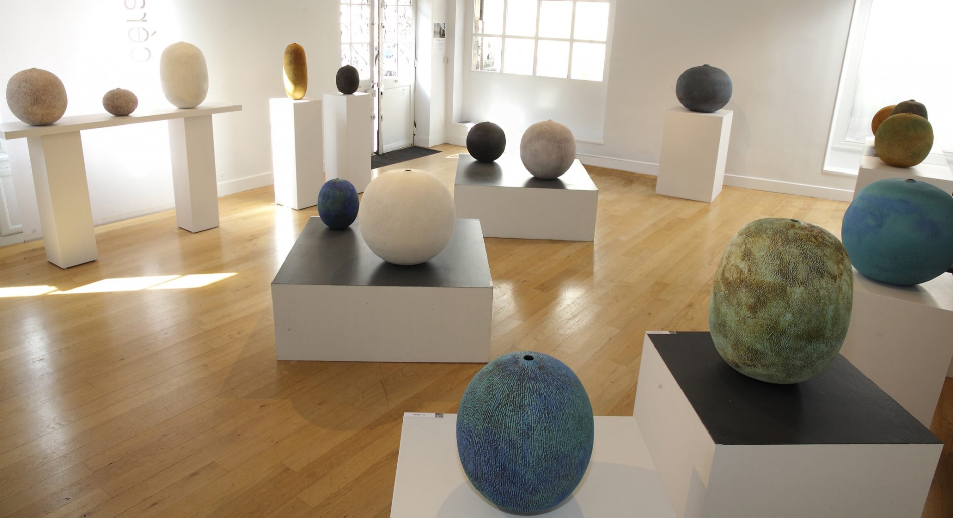 Contemporary ceramic exhibition in Burgundy - Erna Aaltonen - Toucy - Puisaye Forterre