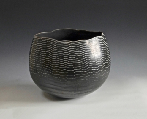 David Roberts exhibition - David Robert ceramic - ceramic gallery in France - contemporary ceramic - raku David Roberts - naked raku