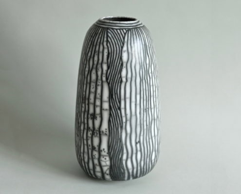 David Roberts ceramic - David Roberts naked raku - English contemporary ceramic artist - English contemporary ceramic - French art Gallery