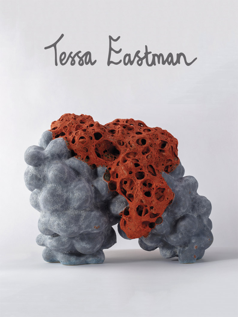 Tessa Eastman - catalogue exposition - sculpture céramique - exposition de céramique - ouvrage conscarée à la céramique contemporaine