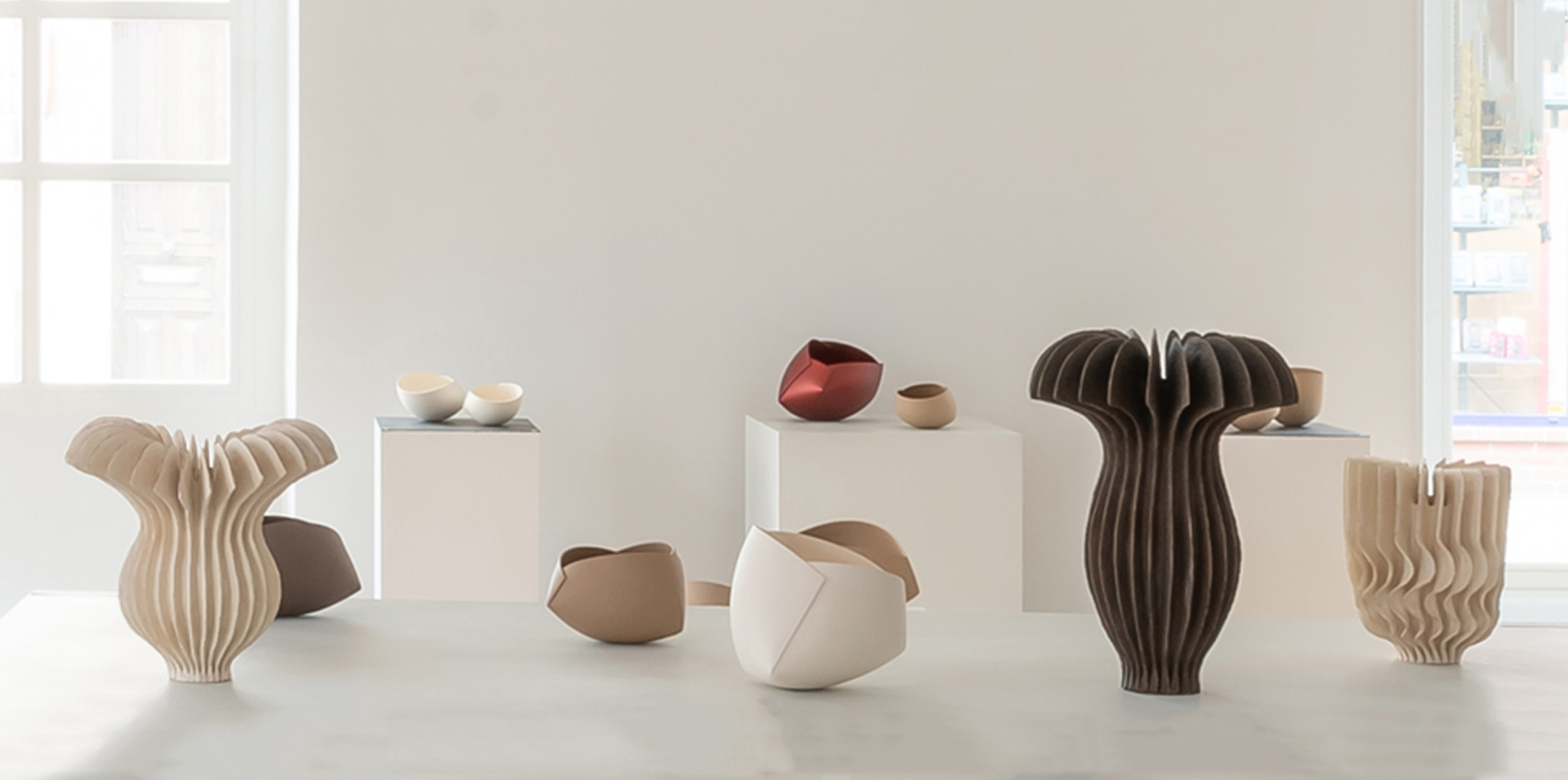 Ursula Morley Price - Ann Van Hoey - contemporary ceramic - ceramic sculpture - Burgundy - ceramic gallery - French art gallery - exhibition in France - ceramic - stoneware - clay