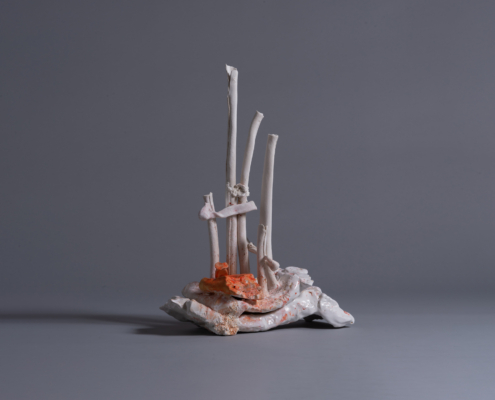 Laurent Petit -sculpture céramique - céramique contemporaine - galerie de l'ancienne poste