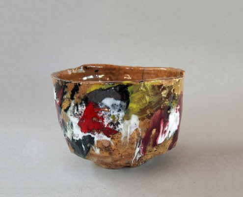 Camille Virot - bol raku - céramique contemporaine - galerie de céramique - exposition céramique - raku