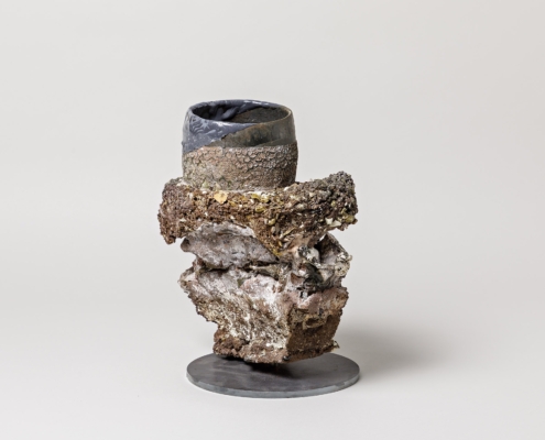 Camille Virot - céramique 2022 - bol céramique - sculpture céramique - grès contemporain - bol raku