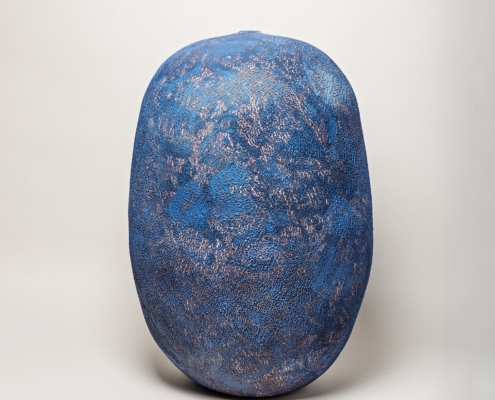 Erna Alatonen sphere - Erna Aaltonen works - Erna Aaltonen Finish ceramic artist - contemporary ceramic