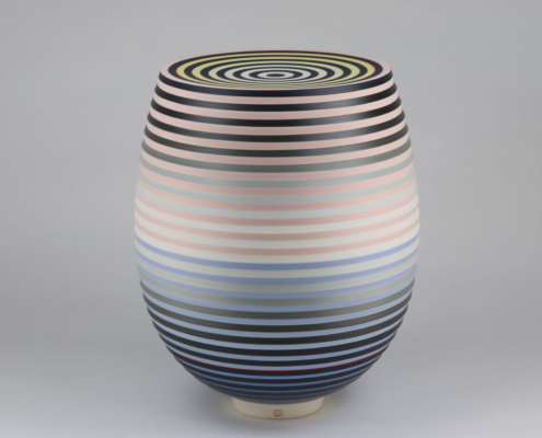 Jin Eui Kim - exposition céramique contemporaine - céramique coréeenne - porcelaine emaillée