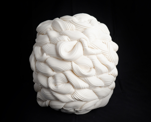 Exposition Steven Edwards Toucy - exposition céramique contemporaine - porcelaine - sculpture céramique - céramique design